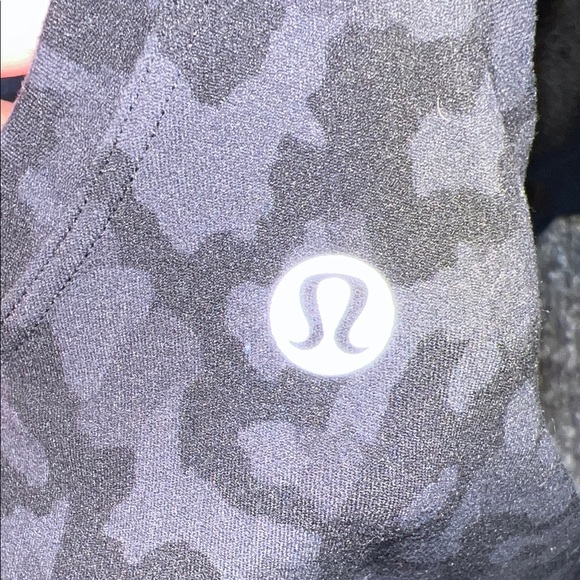 lululemon athletica Black Patterned Racerback Tank - Picture 3 of 3